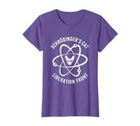 Quantum Mechanics Physics Atom Science Schrödingers Cat T-Shirt
