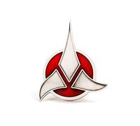 Quantum Mechanix Costume Klingdon Emblem Badge, Red, Standard
