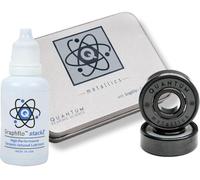 Quantum Metallics Series Bearings Pack of 8 w/Stackz Graphflo Cream - Made in The USA