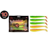 Quantum Q-Paddler UV Lures Power Pack - 10cm 3xHot Shad 2xDesert Sunset