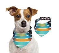 Quantum Wave photoplethysmography Pet Scarf Dog Bandanas Spring Summer Soft Cotton Puppy Scarfs Adjustable Accessories for Small Medium Large Girl Boy Pup Small