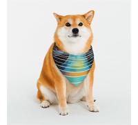 Quantum Wave photoplethysmography Pet Scarf Stylish Triangle Bid Scarf Bandana Pet Accessory,Washable Pet Kerchief for Girl Boy Dogs or Cats Small