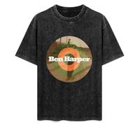 Quanu Gayle Ben Harper Mens Black T-Shirt M