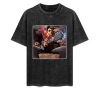 Quanu Gerry Rafferty Baker Street Mens Black T-Shirt XXL