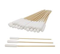 Quanzhou Chenchenchen E-Commerce Co,Ltd Cotton Swabs, Wooden Handle,400 Ct, Double Tipped With Finest Quality Cotton Heads- Multipurpose, Safe, Highly Absorbent & Hygienic