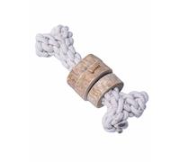Quapas Dog Toy Coffeewood Bone Med
