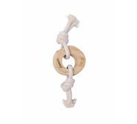 Quapas Dog Toy Coffeewood Knot Pull S