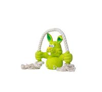 Quapas Dog Toy Fun Rabbit With Rope