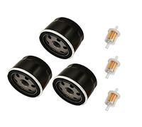 Quaprodur AM125424 49065-0721 Oil Filter Replacement for Kawasaki FX600V FR691V FR730V,3 Pack