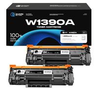 Quark 139A Toner with Chip Compatible with HP 139A 139X W1390A W1390X Toner Cartridge for HP Laserjet Pro 3002dw 3002dn 3002 MFP 3102fdn 3102fdw 3102 (2 Black)