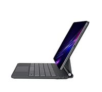 QUARK Magic Floating Keyboard Case iPad Air 11-inch (M3 2025 / M2 2024), iPad Pro 11-inch (4th,3rd,2nd,1st Gen) and 10.9" iPad Air (4/5 Generation) with Multi-Touch Trackpad/Backlit Keys, Black