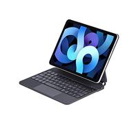 QUARK Magic Keyboard Case for iPad Air 11-inch (M3 2025 / M2 2024) & iPad Pro 11-inch (4th, 3rd, 2nd,1st Gen), Keyboard Case for 10.9" iPad Air (5/4 Gen) with Trackpad/Backlit Keys, Black