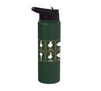 Quarks Particle Goose Physics Quantum Mechanics Science Nerd Stainless Steel Insulated Water Bottle