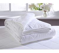 Quarry Manufacturing DOUBLE SUMMER DUVET 2.5 TOG Lightweight Throw Blanket | 100% Cotton Case Bound Edges | Cool Night’s Sleep Menopause Night Sweats | MADE IN UK