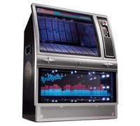 Quarter Arcades Jukebox - DIGITAL 90's Bluetooth Speaker | 90s-inspired Bluetooth 5.3 jukebox speaker with retro styling, printed song listings, illuminated details and 10W output.