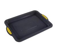 Quarter Baking Tray | Multifunctional Reusable Rectangular Utensil - 9 x 13 Inch Baking Tray, for Pastry, Dim Sum, Arm, Gratin, Lasagna, Meat and Vegetables