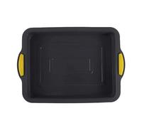 Quarter Oven Plate | Silicone Reusable Baking Mold - Quarter Baking Tray For Baking Cake | for Jelly Roll, Vegetables, Gratin, Lasagne, Brownie, Meat, Dinner, Party and Gatherings