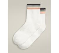 Quarter Top Stripe Socks