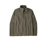 Patagonia - Warm fleece with quarter zip collar - M's Better Sweater 1/4 Zip River Rock Green for Men in Recycled Polyester - Size L Green L