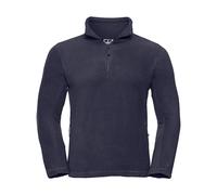 Quarter zip fleece Russell Athletic Bleu 2XL