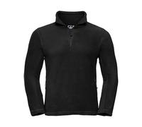 Quarter zip fleece Russell Athletic Noir XL