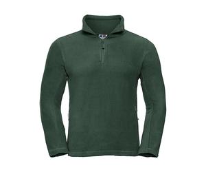 Quarter zip fleece Russell Athletic Vert 2XL