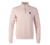 Belstaff Mens Belstaff Quarter Zip Sweatshirt - Colour: Dusk Pink - Size: Large