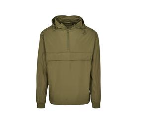 Quarter zip windbreaker Build Your Brand Basic Vert M