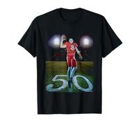 Quarterback David Carr Fresno Bulldogs NFL Michael Grecco T-Shirt