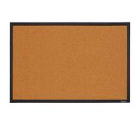 Quartet Cork Board Bulletin Board, 2' x 3' Framed Corkboard, Black Frame, Decorative Hanging Pin Board, Perfect for Home Office Decor, Home School Message Board or Vision Board (MWDB2436-BK)