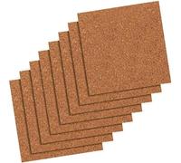 Quartet Cork Tiles, 12" x 12", Cork Board, Bulletin Board, Mini Wall, 8 Pack (108)