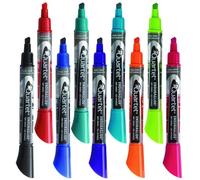 Quartet Dry Erase Markers, Whiteboard Markers, Chisel Tip, EnduraGlide, BOLD COLOR, Assorted Colors, 12 Pack (5001-20MA)
