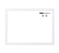 Quartet Magnetic Dry Erase White Board, 17" x 23" Whiteboard, White Frame (MDW1723W-AZS)