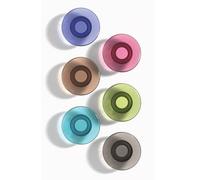 Quartet Strong Magnets, Glass Whiteboard, Dry Erase Board, Large, Assorted Colors, 6 Pack (85392)
