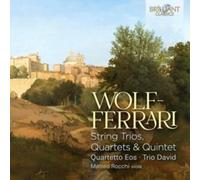 QUARTETTO EOS/TRIO D - WOLF-FERRARI STRING TRIOS QU - CD - D4z