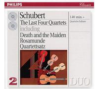 Quartetto Italiano - Schubert: The Last Four Quartets including Death and the Maiden, Rosamunde, Quartettsatz