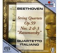 Quartetto Italiano - String Quartets Op 59 2 & 3 [New SACD] Hybrid SACD