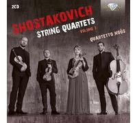 QUARTETTO NOUS - SHOSTAKOVICH STRING QUARTETS - CD - 60 - B4z
