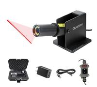 Quarton Laser Level ML-100 Red Line Generator for Indoor Large-Scale Cutting, Measuring, Alignment, Construction, Laser Projector, Waterproof, Type-C Charging, Magnetic Base, Class 1 Product