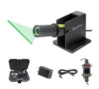 Quarton Laser Level ML-200 Green Line Generator for Outdoor & Indoor Large-Scale Cutting, Measuring, Alignment and Construction, Waterproof, Type-C Charging Port, Magnetic Base, Class 1 Product