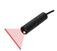 Quarton Red Line Laser Module, 635nm, Class I, 3~6VDC, 60° Fan Angle, 1~20 Meters Working Distance, VLM-635-55 LPO, APC Control - Industrial Alignment for Wood, Metal, Machine Vision