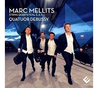 Quartuor Debussy - Marc Mellits: String Quartets No. 3, 4, 5 [CD]
