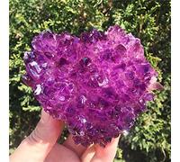 Quartz 1pcs Natural Madagascar Natural Purple Crystal Flower - Like Crystal Cluster Quartz Crystal raw Stone gem Crystals ZOUCUNXIYIN (Color : 700g-750g, Size : 1pcs)