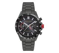 Quartz 44mm Mens Watch Black Dial