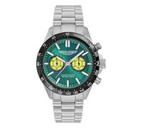 Quartz 44mm Mens Watch Green Dial