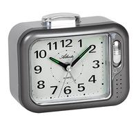 Quartz Alarm Clock with Chime, Grey, Atlanta 1942-4