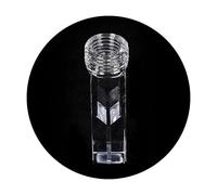 Quartz Band Screw-Cap Electrolytic Cell, Melted-in-One High Precision, 10mm Optical Path Length Laboratory Spectral Analysis Vessel