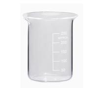 Quartz Beaker High Temperature Resistant Graduated Experimental Glass Instrument(1000ml)
