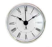 Quartz Clock Insert, 70MM Quartz Clock Inserts Movement Mechanism Replacement Arabic Numerals Clock for Clock DIY, Repair(D)