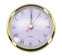 Quartz Clock Insert, 80MM Diameter, Replacing Old Clock Faces Made Easy (Rome)